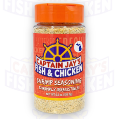 Captain Jay’s Famous Premium Shrimp Seasoning – Shrimply Irresistible Flavor Blend for Shrimp, Seafood, Fish & More