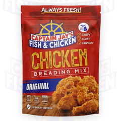 Captain Jay’s Original Chicken Breading Mix – Crispy Golden Chicken Every Time