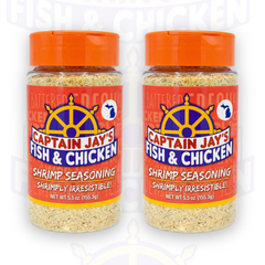 Captain Jay’s Famous Premium Shrimp Seasoning – Shrimply Irresistible Flavor Blend for Shrimp, Seafood, Fish & More