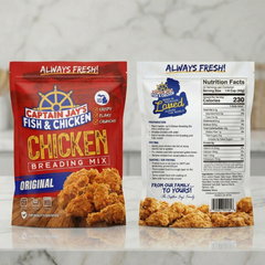 Captain Jay’s Original Chicken Breading Mix – Crispy Golden Chicken Every Time