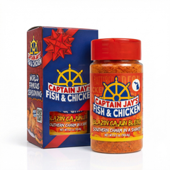 Captain Jay's Blazin’ Cajun Blend Seasoning – Bold Louisiana Flavor for Chicken, Shrimp, Fish, Fries & More