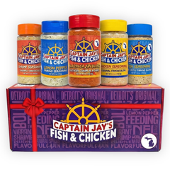 Captain Jay's Blazin’ Cajun Blend Seasoning – Bold Louisiana Flavor for Chicken, Shrimp, Fish, Fries & More