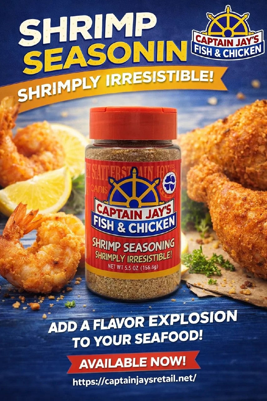 Captain Jay's Famous Premium Shrimp Seasoning