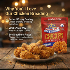 Captain Jay’s Original Chicken Breading Mix – Crispy Golden Chicken Every Time