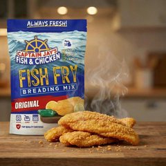 Captain Jay’s Original Fish Fry Mix – Perfect Crispy Fish Every Time